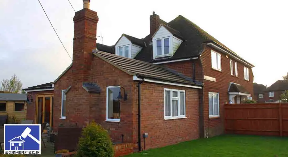 Image showing a small brick extension