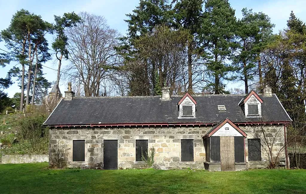 Image showing an empty cottage suitable for renovation which was sold cheap to the buyer.