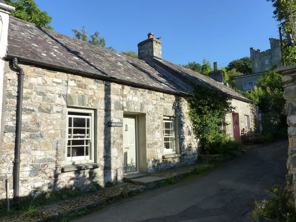 Image showing a cheaper house in a rural part of Wales