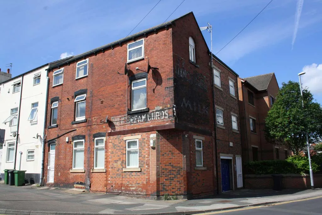 Photo of a derelict property in Leicester