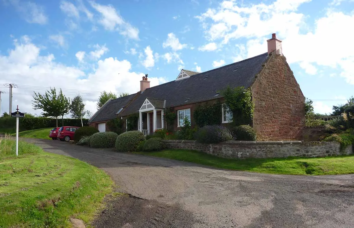 A detached cottage suitable for a family home in Scotland.