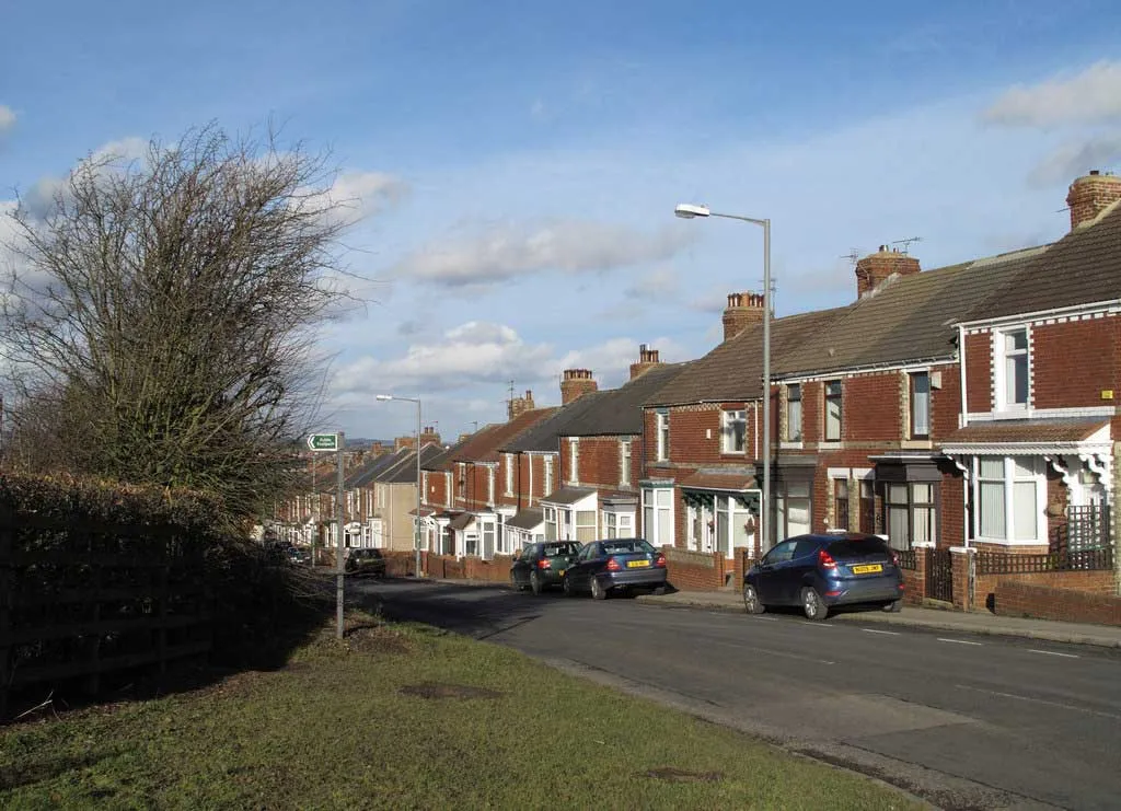 Image of cheap houses in Shildon, County Durham in the UK