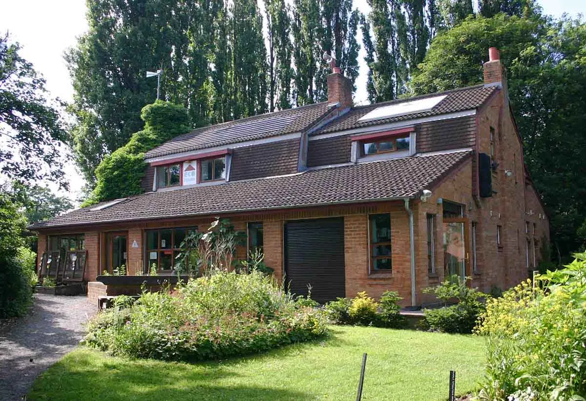 Photo showing an eco house in the UK