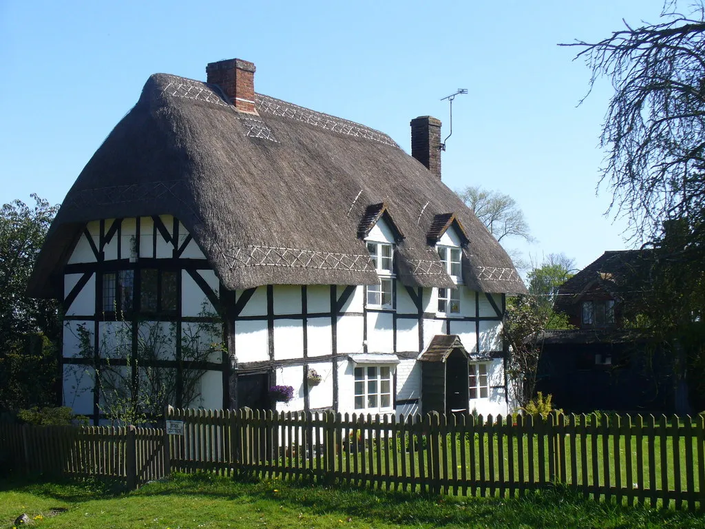 Photo of a rural period property in the countryside.