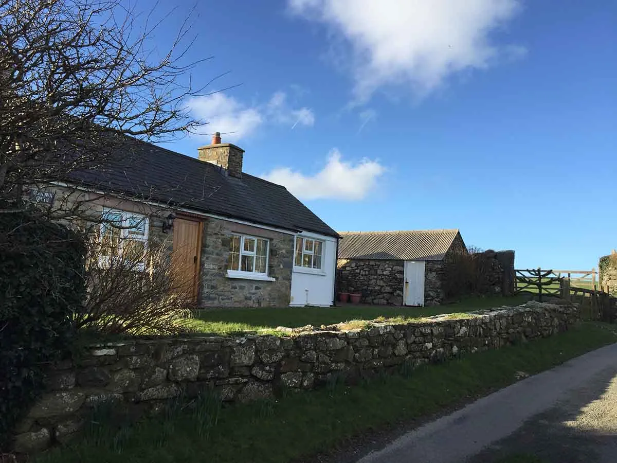 Photo of a renovated rural property in Wales