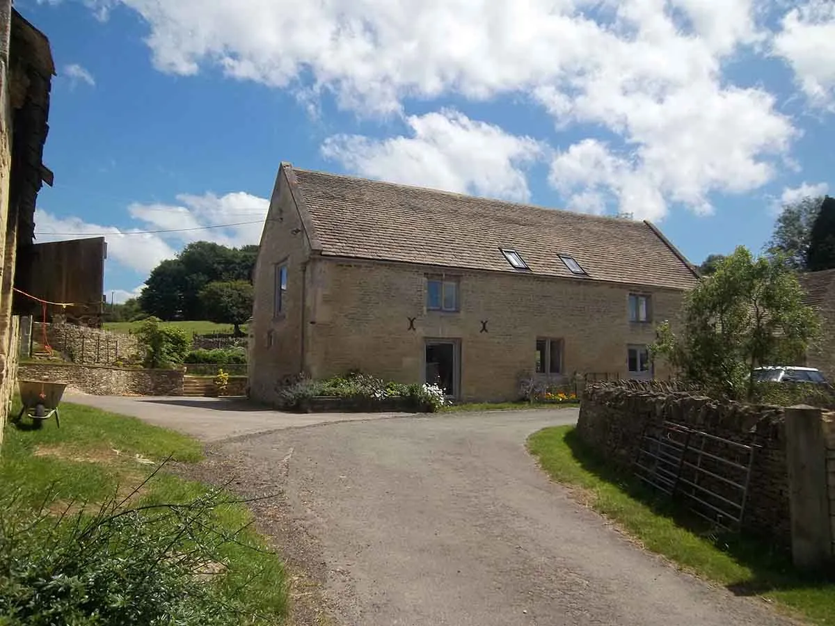 Photo of a farmyard rural property for sale in England.