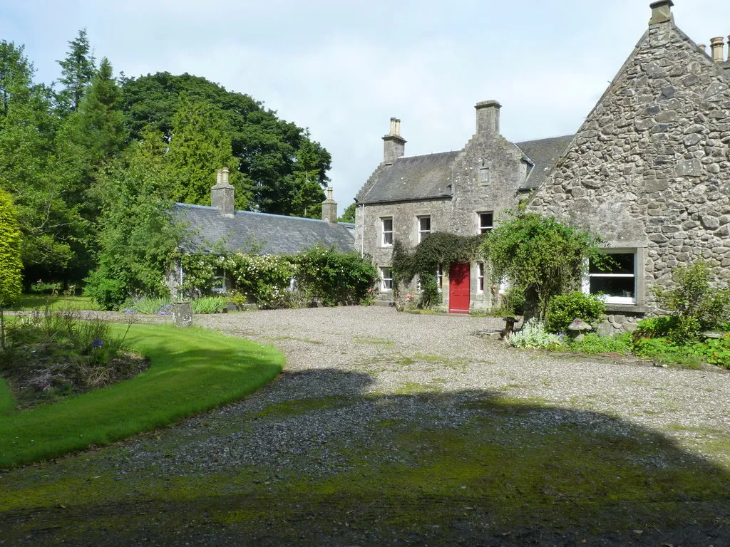 Photo of a rural house in Scotland