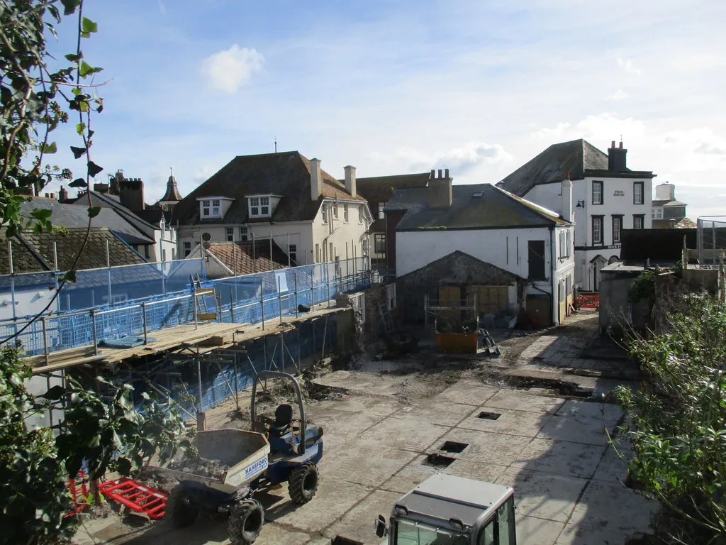 Photo of a property renovation site
