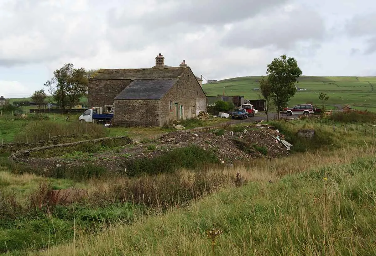 Image of a small farm in northern England.
