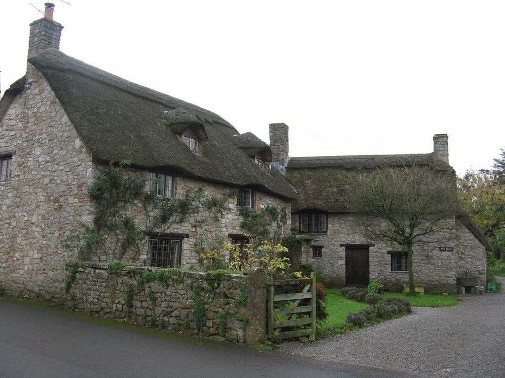Photo of a thatched cottage for sale