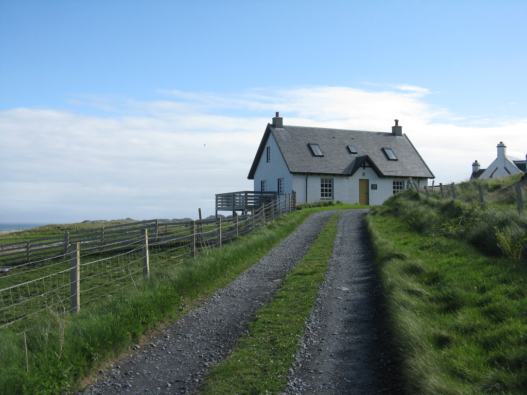 Photo of a country house in Scotland