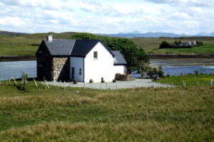Image of a country cottage sold in the property market in Scotland