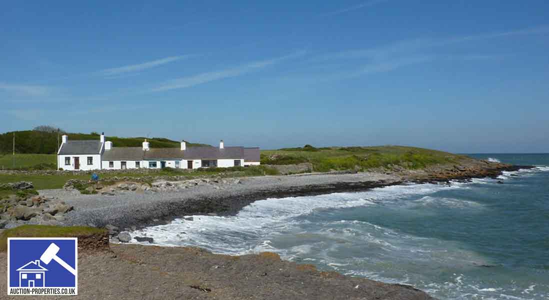 Photo of remote coastal cottages in Wales