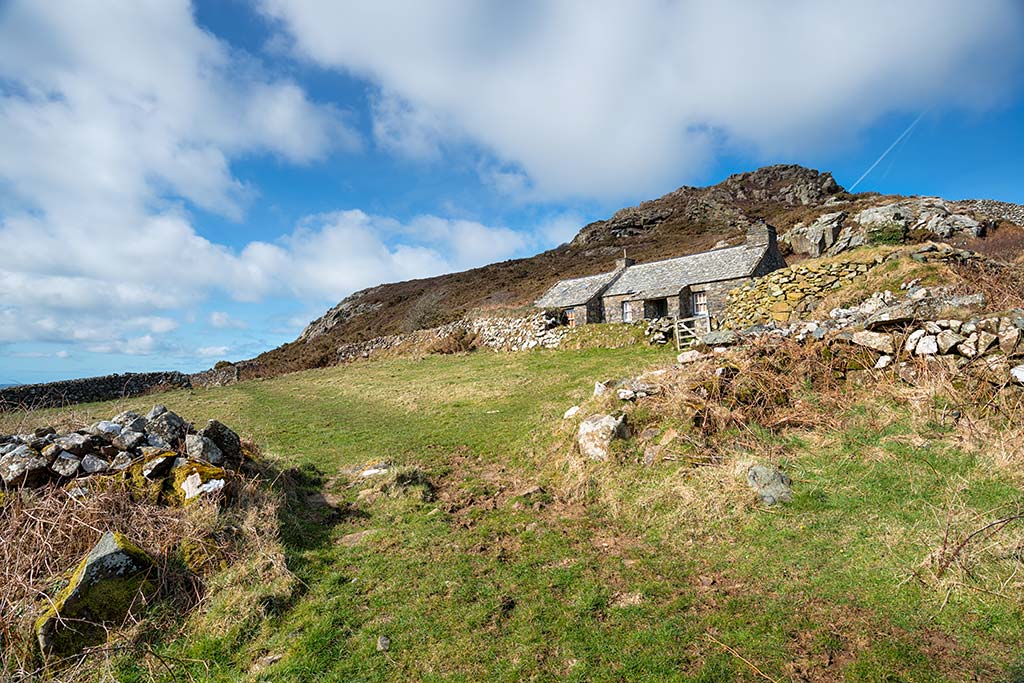 Photo showing repossessed smallholdings for sale in Wales, UK