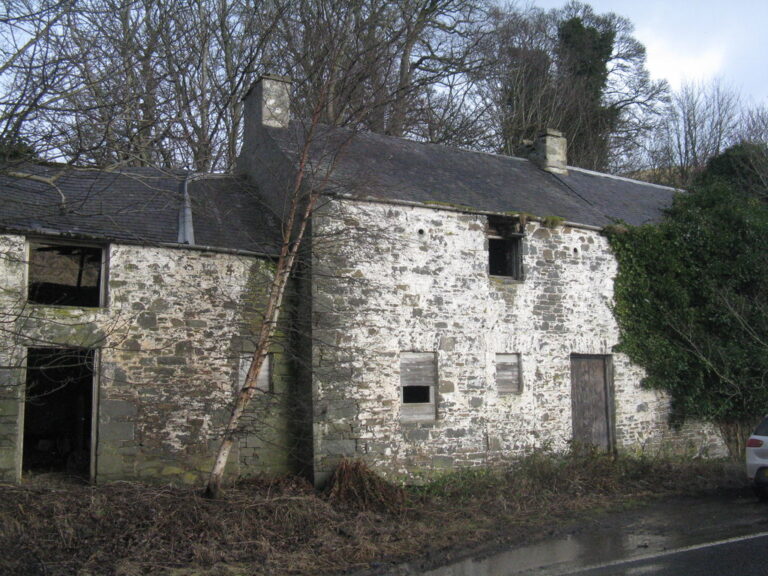 Photo of a derelict house