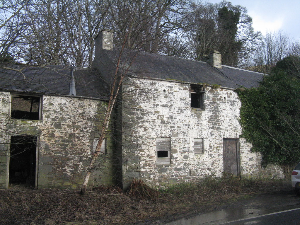 Photo of a derelict house